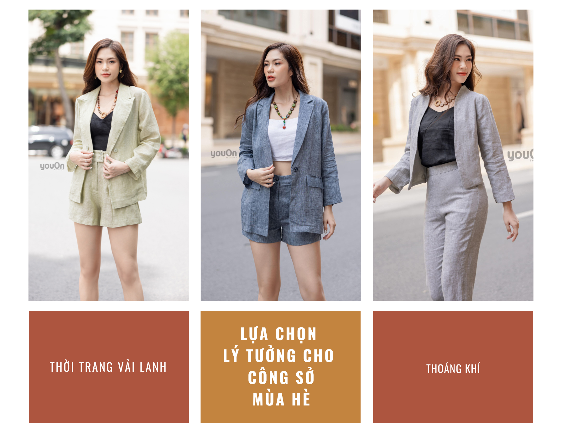Lựa chọn thời trang thoáng khí hoàn hảo cho mùa hè nắng nóng