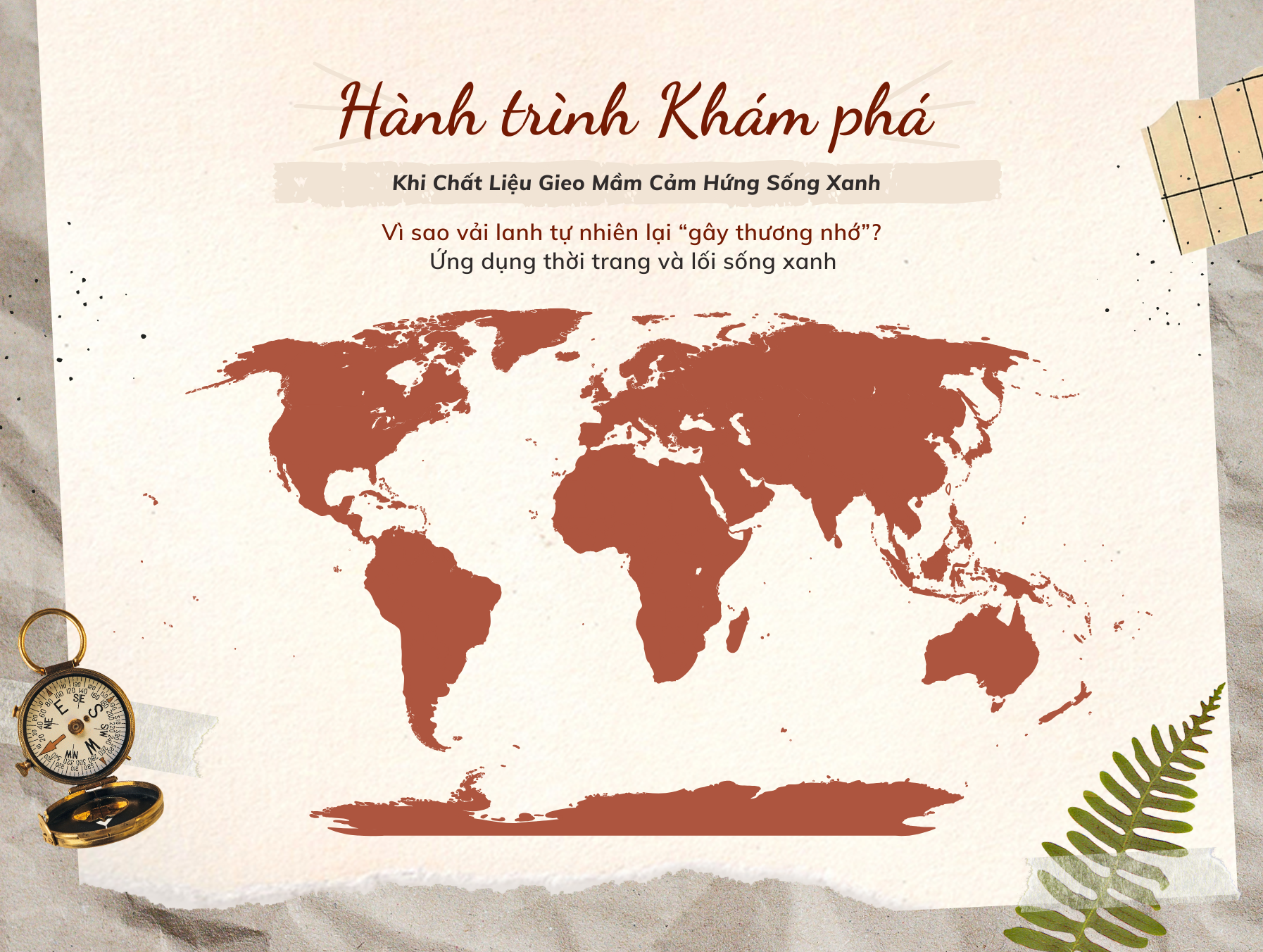 Hành trình khám phá vải lanh tự nhiên