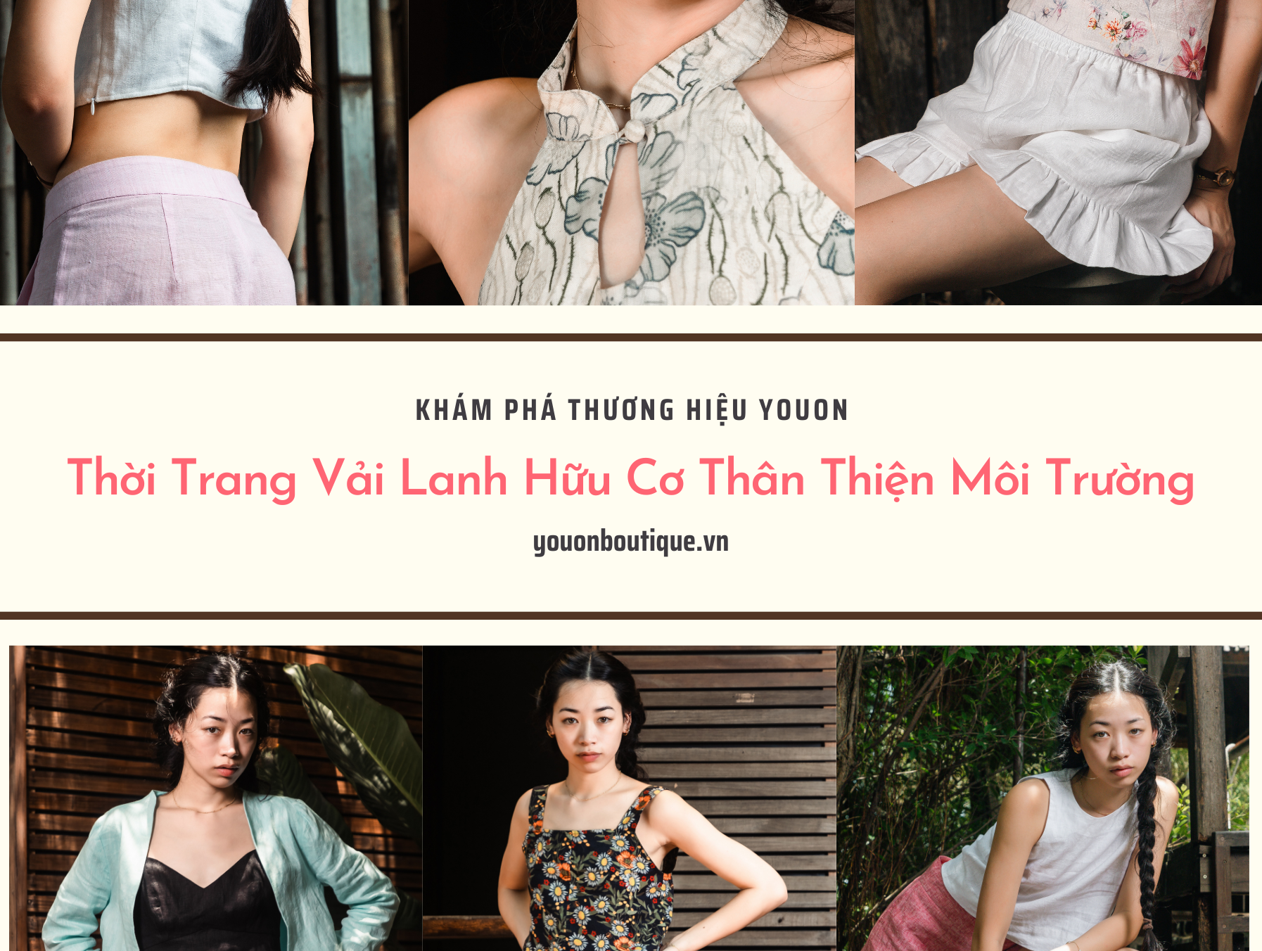 Thời trang Vải Lanh hữu cơ thân thiện môi trường