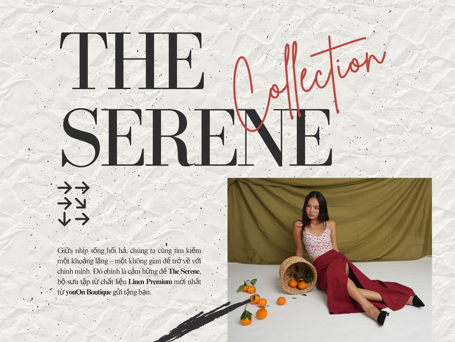 The Serene – Khi Linen chạm vào sự bình yên