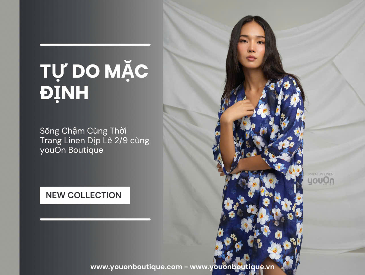 Tự do mặc định – Sống chậm với thời trang Linen lễ 2/9
