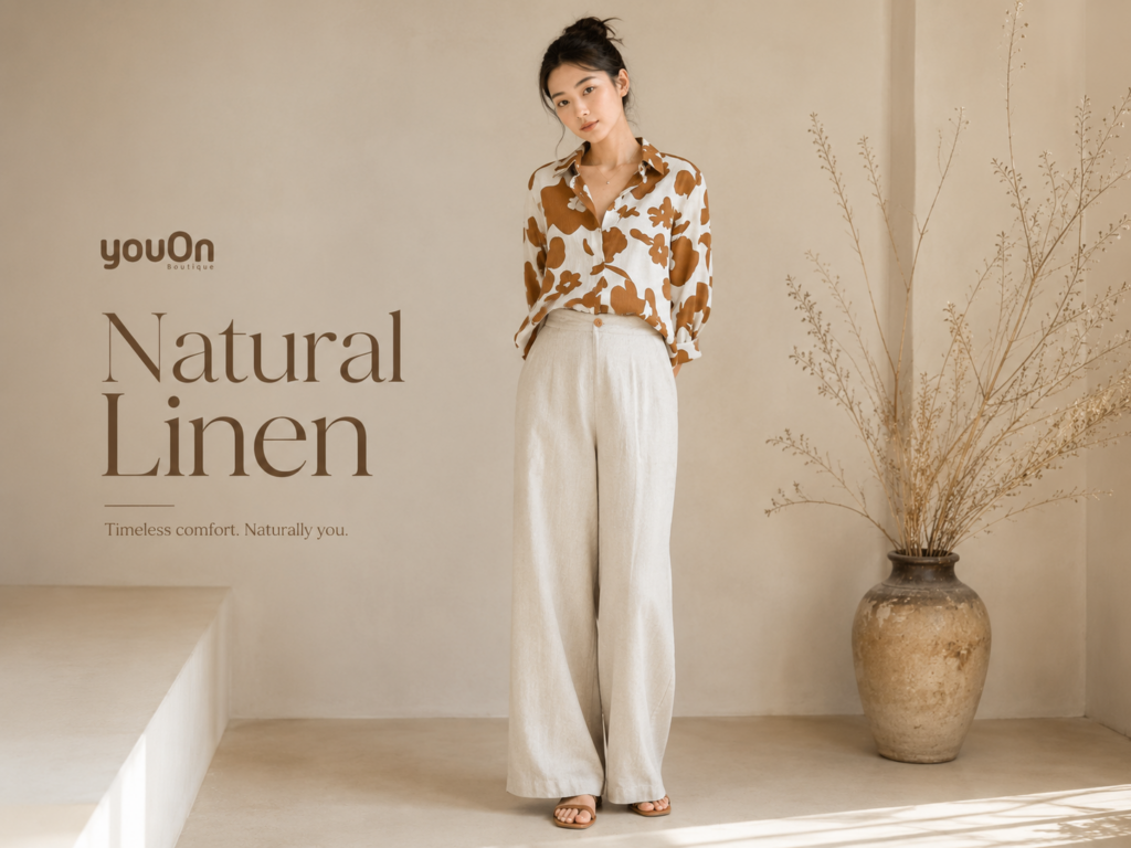 Lựa Chọn Áo Sơ Mi Linen Nữ Công Sở 2026 youOn Boutique